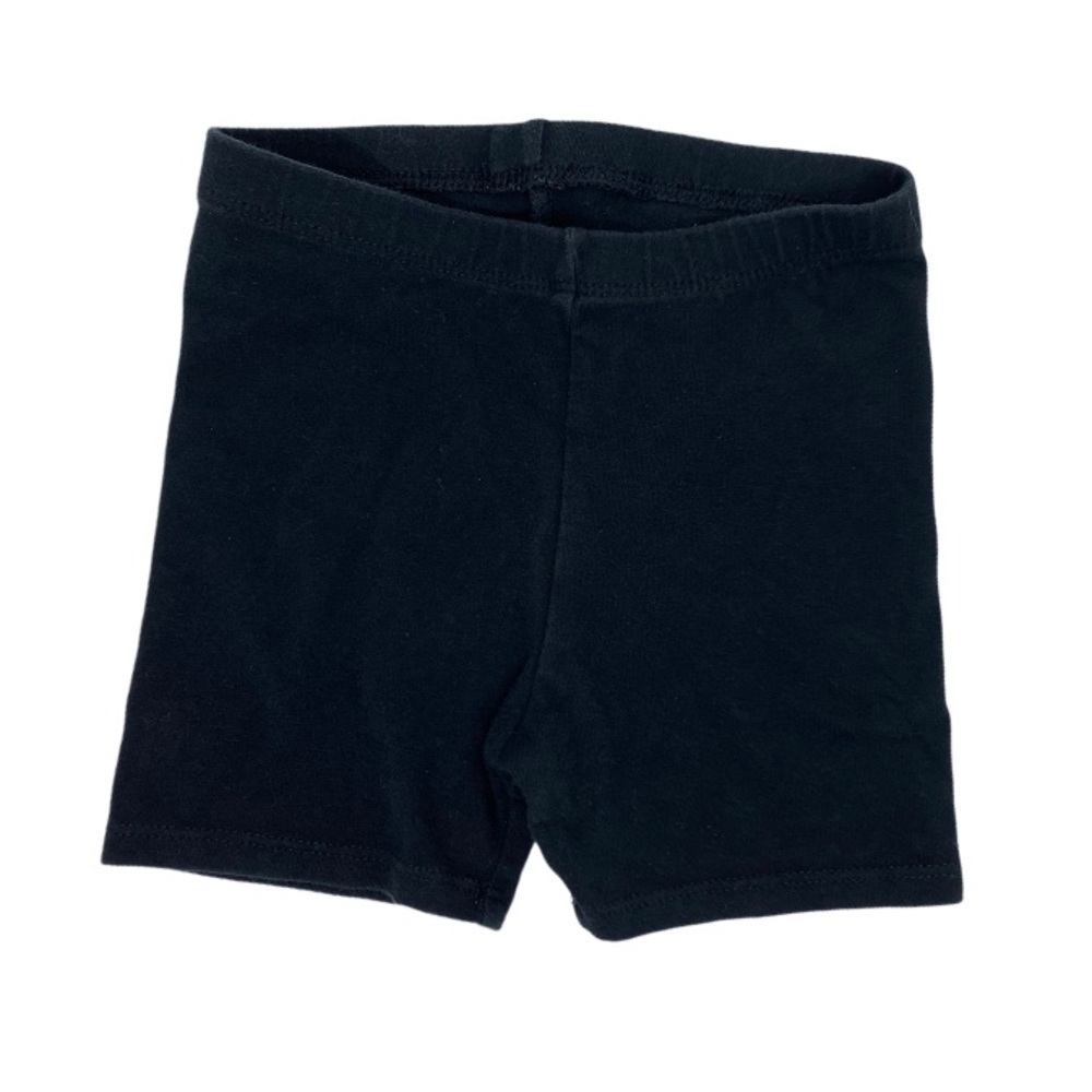4/$12 💥♻ Cat & Jack Pull up Elastic Black Unisex Shorts | Size 3T | 089